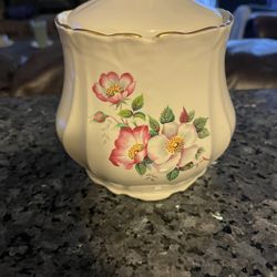 House of Webster Ceramic Biscuit Cookie Jar Vintage 