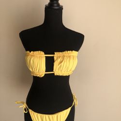 Ruched Tie Side Bikini 