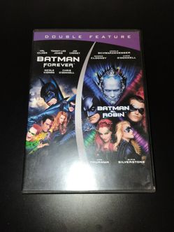 BATMAN MOVIE S ON DVD DOUBLE FEATURE on DVD
Batman Forever | Batman & Robin