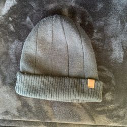 Timberland black Cuffed Knit Winter Beanie Hat Cap Style# TB0A1EGY