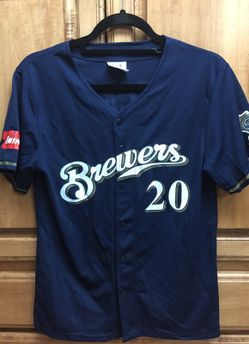 Brewers Lucroy SZ Youth Large jersey