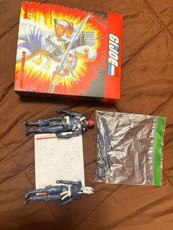 Mezco Storm Shadow (complete) Gi Joe classified ninja two pack (complete) $185 for the bundle