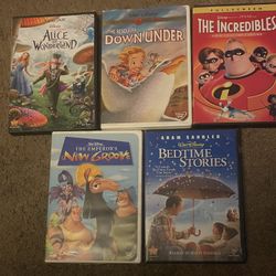180 DVDs Disney Marvel and More
