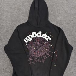 SP5DER Men’s Hoodie Small Black
