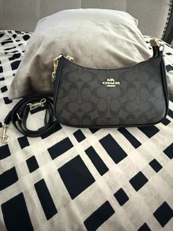 Brown And Gold Coach Bag