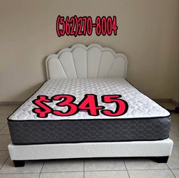 New queen bed