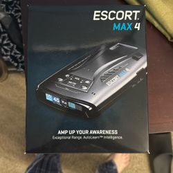 Escort Max 4 Radar Detector