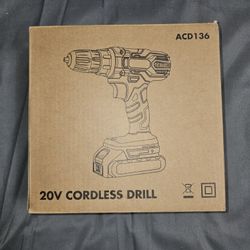 AVID POWER 20V MAX Power Drill Kit, Cordless Drill Set with Battery and Charger