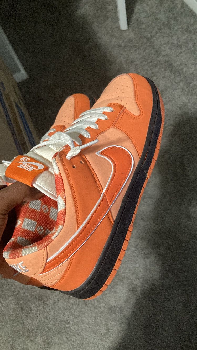 Orange Lobster Dunks
