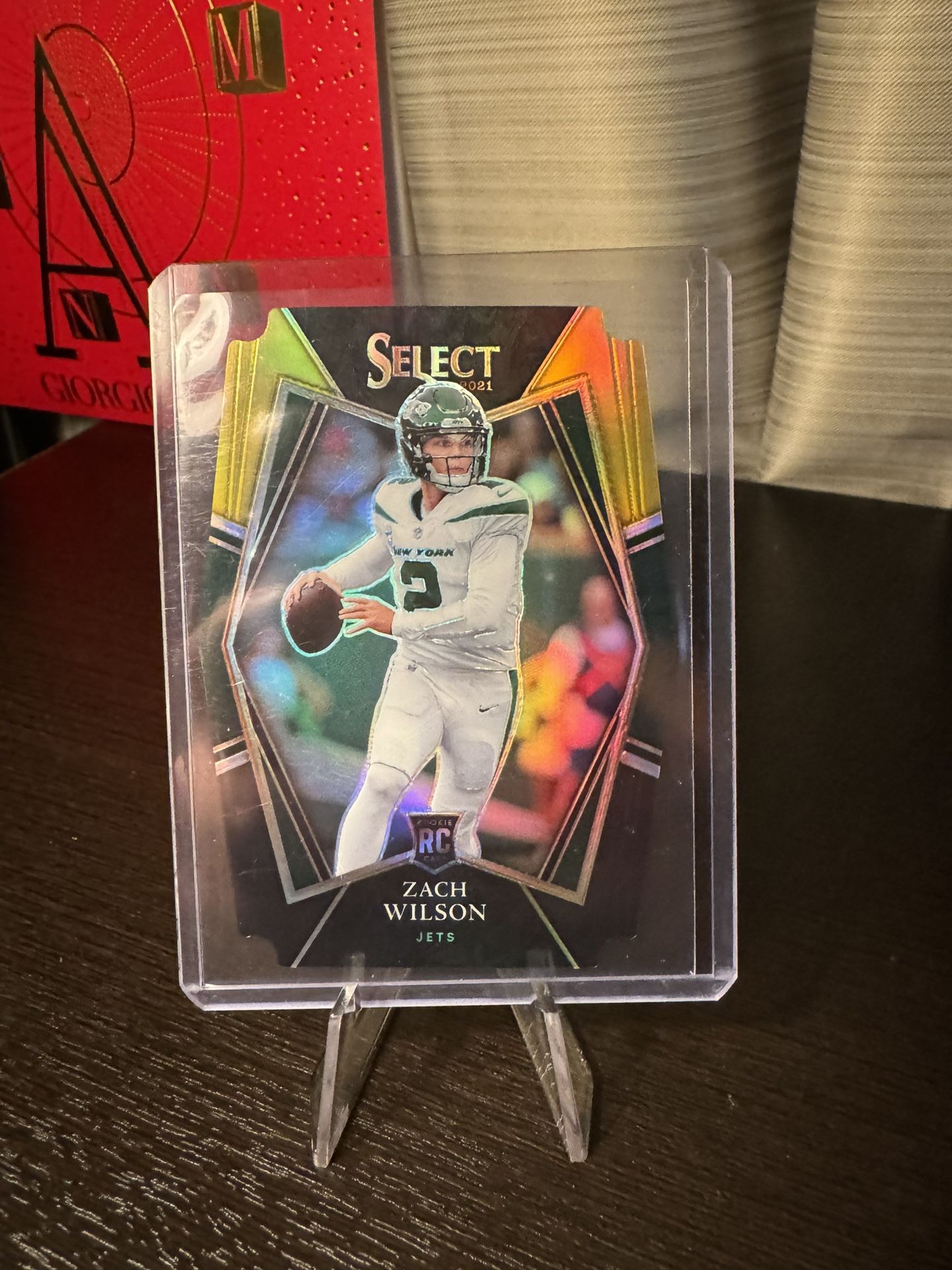 Zach Wilson Gold & Green Die Cut