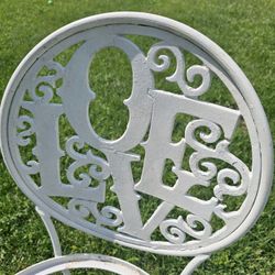 $150.00 - 1960's Arthur Umanoff "LOVE" Chair!  PICKUP SATURDAY AT THE WOODLANDS IN MORROW COMMUNITY GARAGE SALE!!