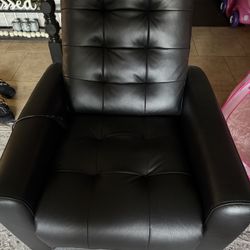 Black Recliner 