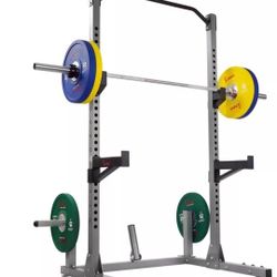 squat Bench Press Rack and bar 