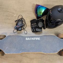 Backfire G3, with helmet/gloves