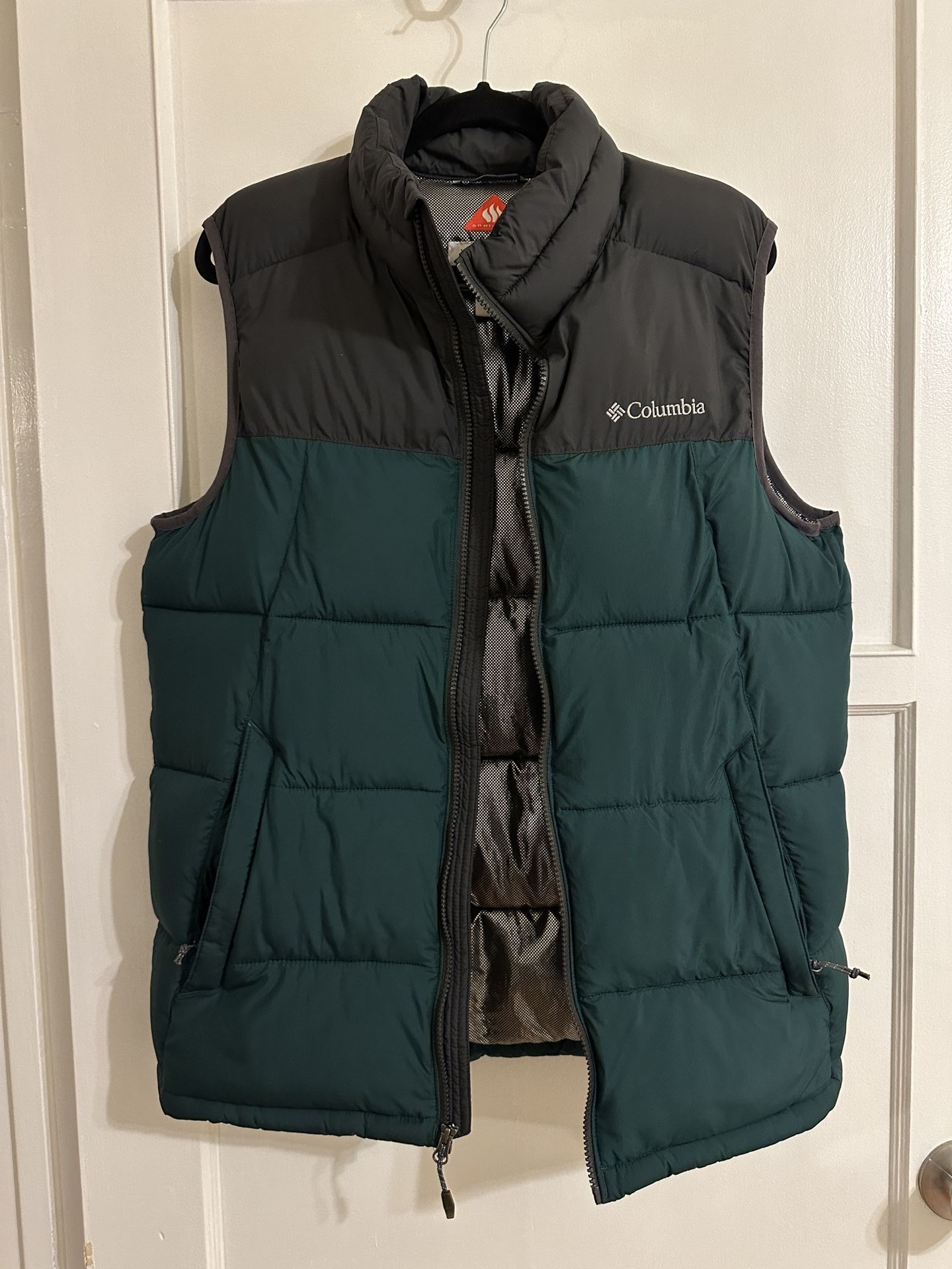 Columbia Men’s Puffer Vest Omni Heat Size Small