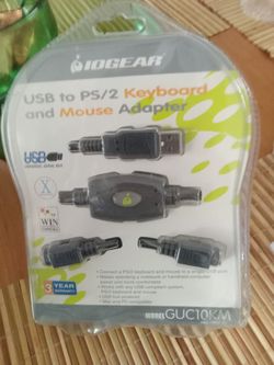 USB.  To. PS /2 And Mouse Adapter