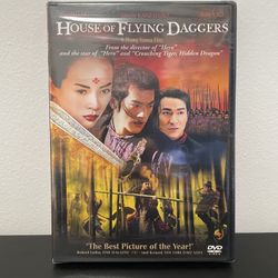 House Of Flying Daggers DVD Movie NEW SEALED Martial Arts Zhang Yimou 2005