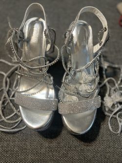 Posted Girl Lace Up Heels