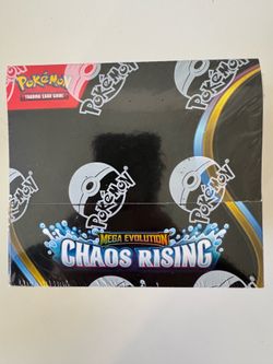 Pokémon TCG Mega Evolution Chaos Rising Booster Box
