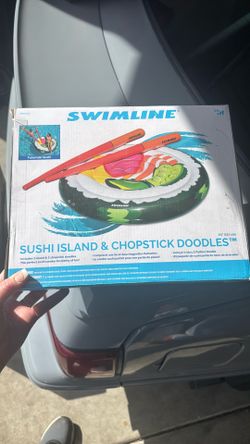 Swimline - Sushi Island With chopsticks /New 