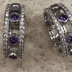 Purple Ring Size 8 New !!
