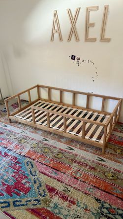 Solid Wood Twin Bed Frame