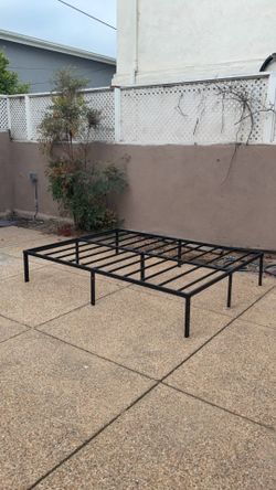 Queen sized platform bed- brand new