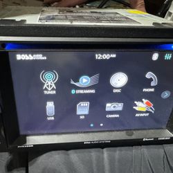 BOSS BV9358B double din 2din TOUCH SCREEN BLUETOOTH DVD AM FM CAR AUDIO STEREO SYSTEM radio