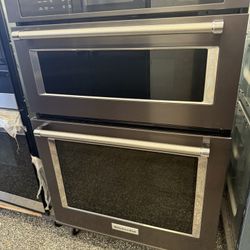 KitchenAid 30" Combination Microwave Wall Ovens With Air Fry Mode