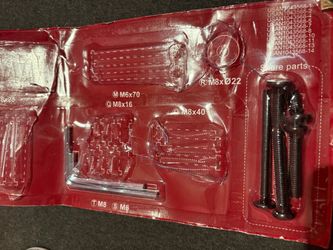 Hardware Spare Parts Kit with Bolts and Hex Keys