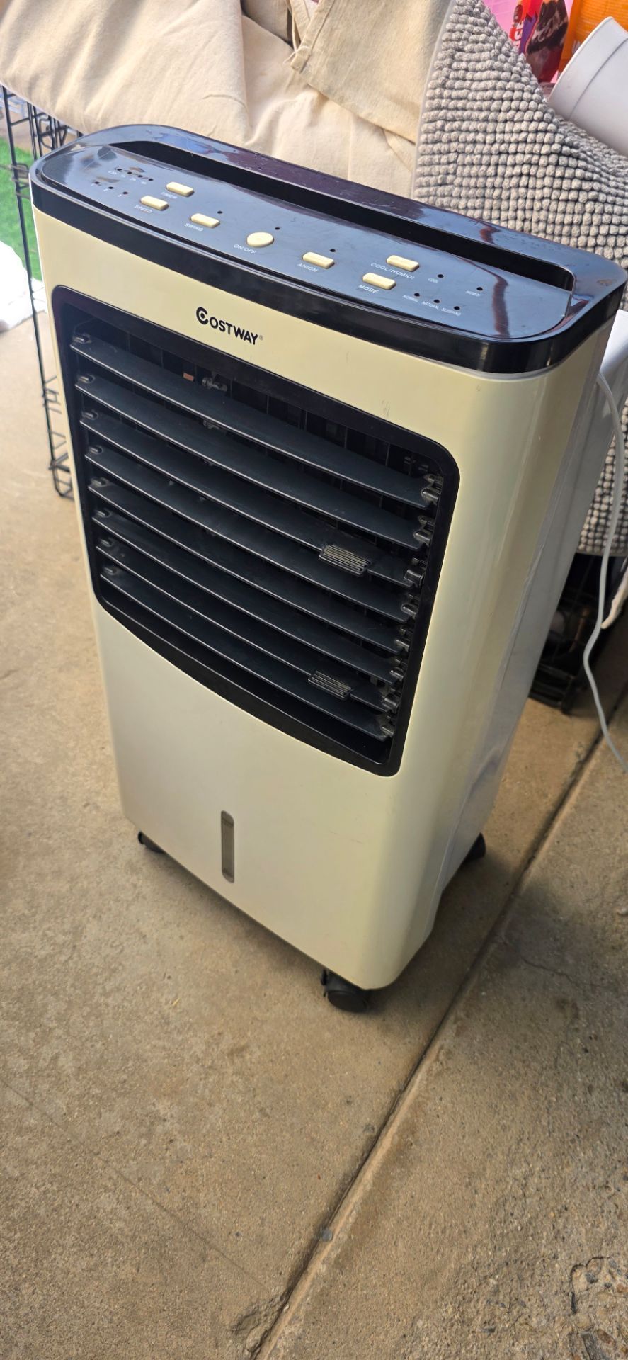 Portable water cooler/cooler portable de aire