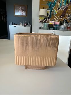 Vintage Sun glo ceramic vase planter made in Japan