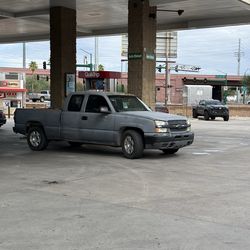 Chevy Silverado grey