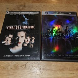 Final Destination 1 And 2 Dvds