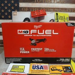 NEW MILWAUKEE M18 FUEL GRINDER 