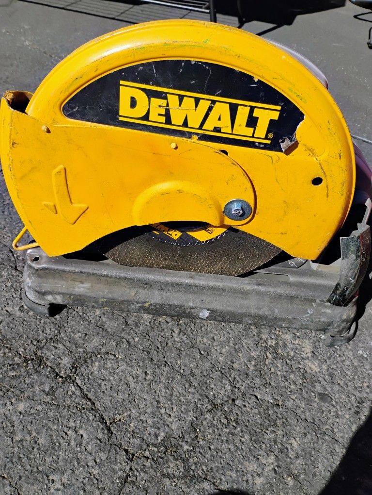 DeWalt 14" Chop Saw $100 Obo