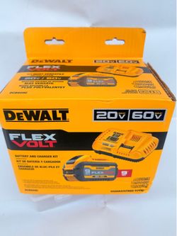 Dewalt 9.0Ah flexvolt battery and Charger