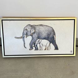 Elephants Picture Frame