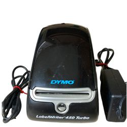 dymo turbo label printer w/ extra labels