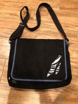 Brand new black shoulder strap messenger bag!