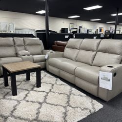 Recliner Sofa & Loveseat. 🚚WE DELIVER🚚
