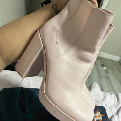 Steve Madem Pink Boots 