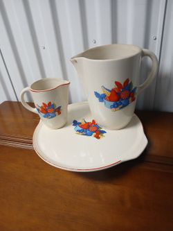 Porcelin picher plate one lot$50.00