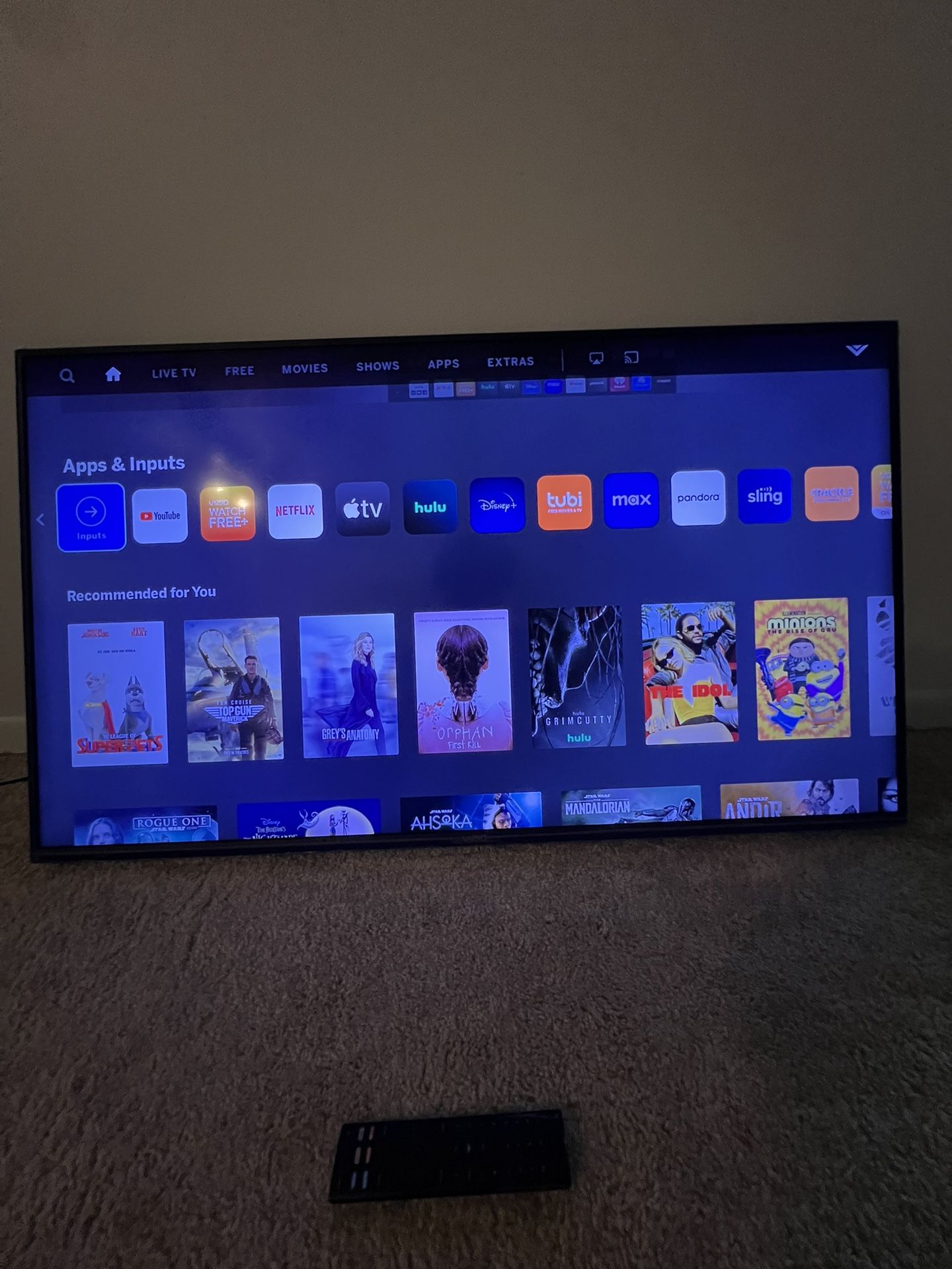 Vizio 50 Inch Smart Tv