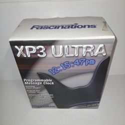 XP3 Ultra Digital Clock w/ Personalized Messages