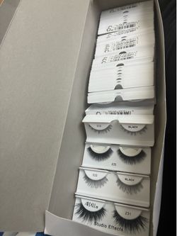 Eyelashes different styles