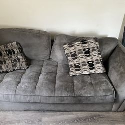 Two piece sofa set
