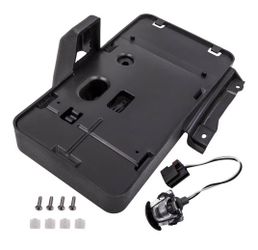 Rear License Plate Lamp Bracket Frame Holder Front Fit 2007 2008 2009 2010 2011 2012 2013 2014 2015 2016 2017 2018 Jeep Wrangler JL Replacement for 68