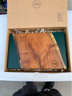 Figure and Function Woodworks artisan cutting and serving board