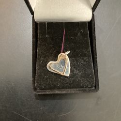 James Avery Fearless Hearts Charm 925 Silver And Bronze 